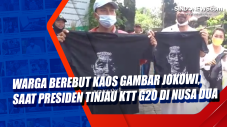 Warga Berebut Kaos Gambar...