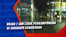 Hujan 2 Jam Lebih, Perkampungan...