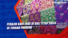 Perajin Kain Ende di...