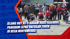 Jelang HUT Ke-5 Kodam...