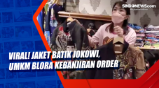 Viral! Jaket Batik Jokowi,...