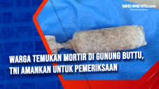 Warga Temukan Mortir...