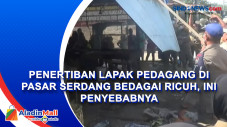 Penertiban Lapak Pedagang...