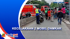 2 Mobil Damkar Terlibat...