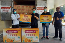 Hemaviton Salurkan Bantuan...