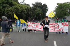 Demo Tolak Omnibus Law...