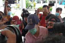 Tiba di Kejari Depok...
