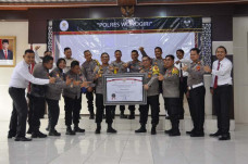 Raih Predikat WBK dari...