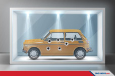 Deretan Mobil yang Mengiringi...
