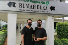 Jenazah Herman Lantang...