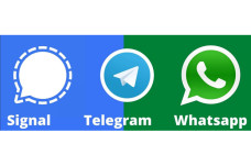 Telegram dan Signal...