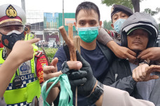 Polisi Amankan Pendukung...