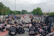 Massa Pendukung Habib...