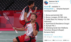 Greysia/Apriyani Raih...