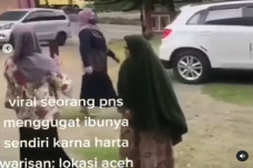 Viral! Anak Gugat Ibu...