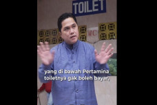 Erick Thohir Kesal Toilet...