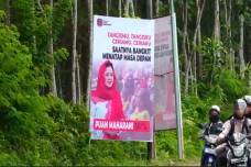 Baliho Puan Bertebaran...