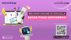 Pakai MotionPay, Belanja...