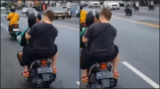 Viral Aksi Bule Mesum...
