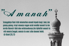 Amanah Itu Berat, Langit...
