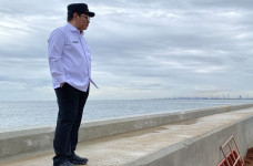 Progres Tanggul Laut...