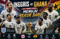 Inggris vs Ghana: The...