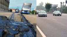 Jalanan di Inggris Meleleh...