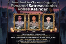 3 Polisi Gugur saat...