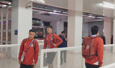 Momen Kedatangan Timnas...