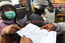 Razia PSBB di Perbatasan...