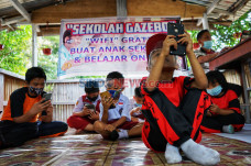 Sekolah Gazebo di Makassar...