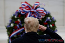 Presiden AS Trump Hadiri...