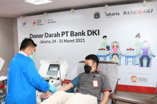 Karyawan Bank DKI Ikuti...