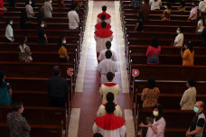 Jumat Agung di Gereja...
