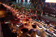 Kemacetan di Kota Makassar...