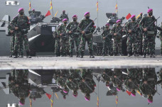 Prajurit TNI AL Dikerahkan...