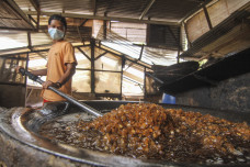 Produksi Kerupuk Kulit...