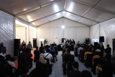 Suasana Sentra Vaksinasi...