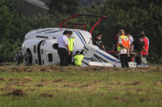 Evakuasi Helikopter...