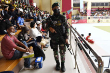 Prajurit TNI AD Dikerahkan...