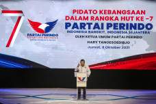 Perindo HUT ke-7, Hary...