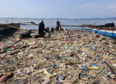 Penampakan Lautan Sampah...
