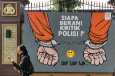 Begini Penampakan Mural...