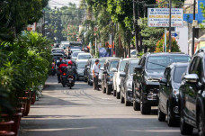 Takut Kena Tilang, Ratusan...
