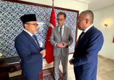 Sambangi Kedubes Turki...