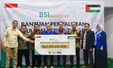 Penyerahan Bantuan Palestina...