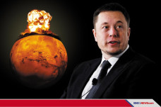 Musk Ingin Membom Mars,...