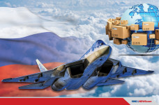 Pesawat Sukhoi SU-57...