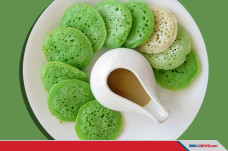 Serabi Pandan Saus Kinca,...
