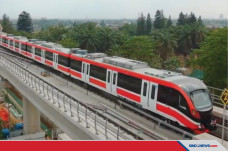 LRT Jabodebek Direncanakan...